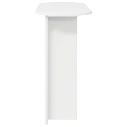 Console Table with Storage High Gloss White 100 x 39.5 x 75 cm