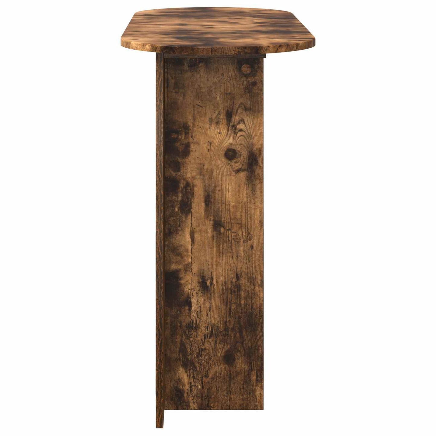 Console Table Smoked Oak 100 x 39.5 x 75 cm Engineered Wood