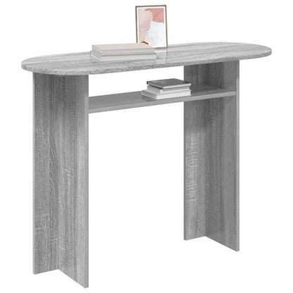 Console Table Grey Sonoma 100 x 39.5 x 75 cm Engineered Wood