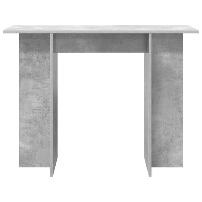 Console Table Concrete Grey 100 x 30 x 75 cm Engineered Wood