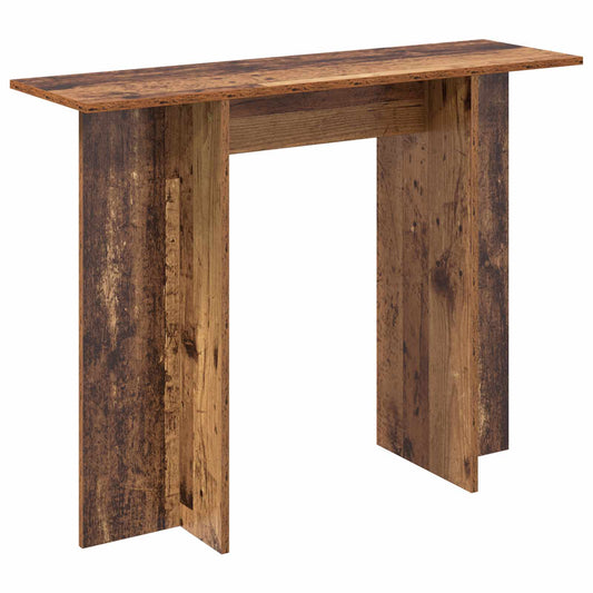 Console Table Old Wood 100 x 30 x 75 cm Engineered Wood