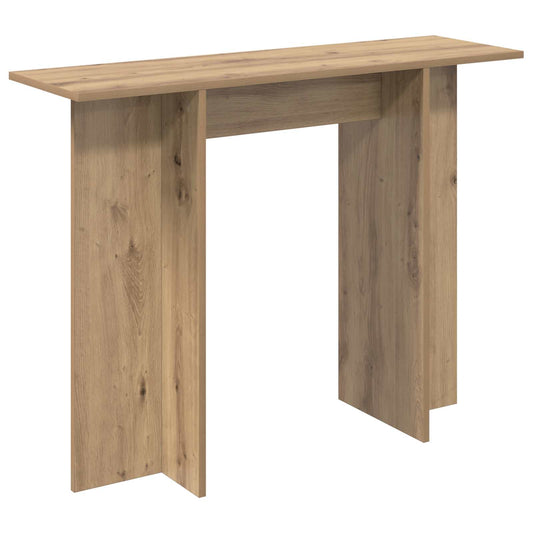 Console Table Artisan Oak 100 x 30 x 75 cm Engineered Wood