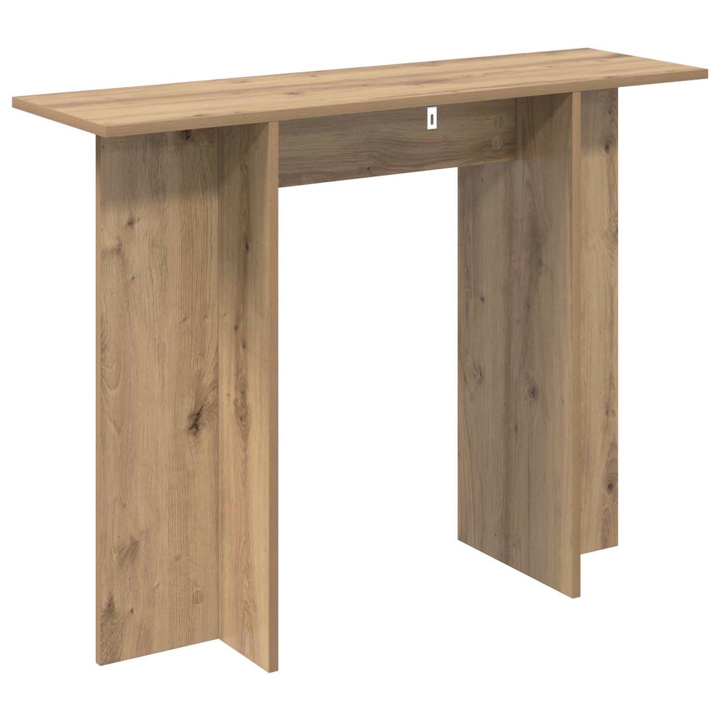 Console Table Artisan Oak 100 x 30 x 75 cm Engineered Wood