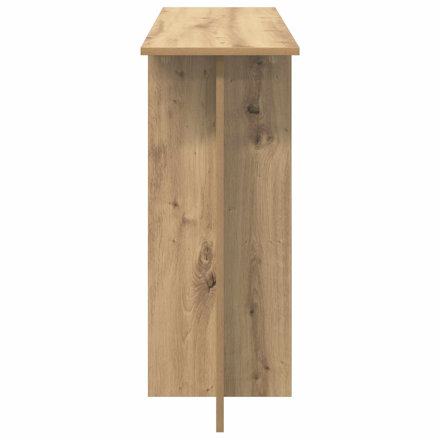 Console Table Artisan Oak 100 x 30 x 75 cm Engineered Wood