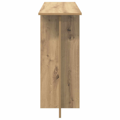 Console Table Artisan Oak 100 x 30 x 75 cm Engineered Wood