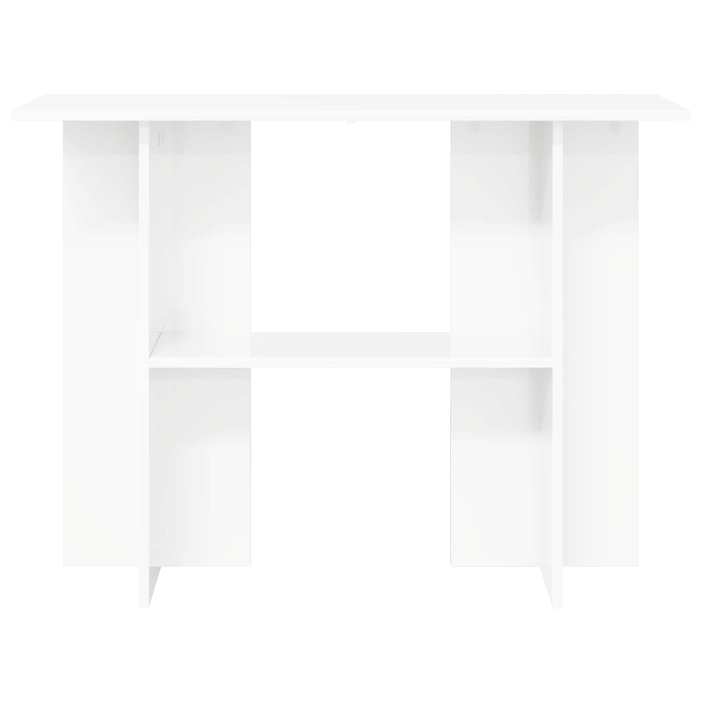 Console Table White 100 x 30 x 75 cm Engineered Wood