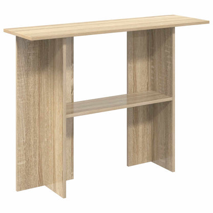 Console Table Sonoma Oak 100 x 30 x 75 cm Engineered Wood