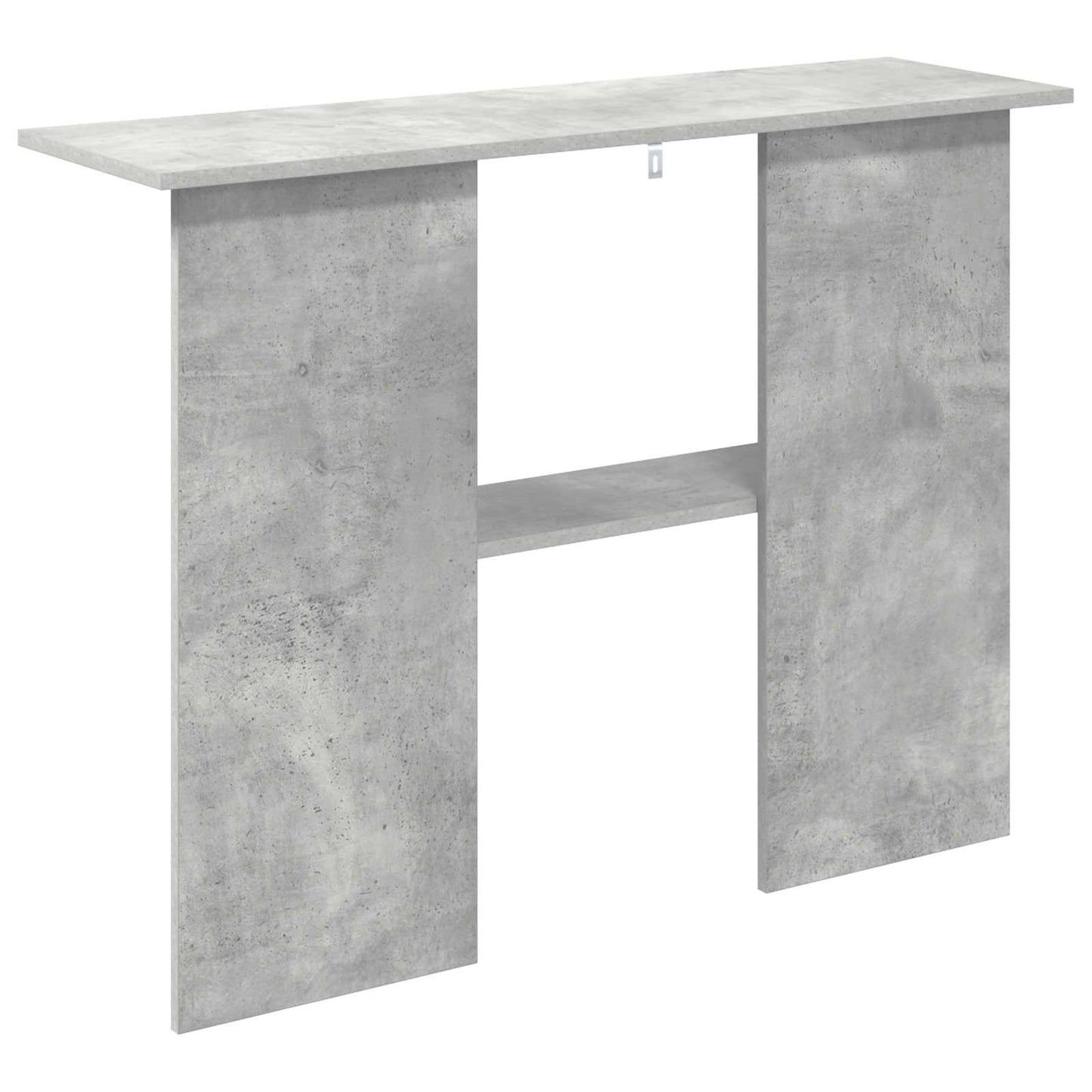 Console Table Concrete Grey 100 x 30 x 75 cm Engineered Wood