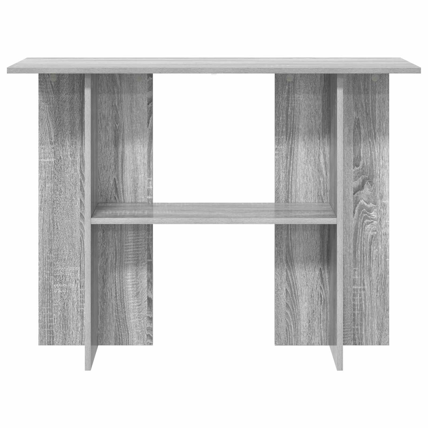Console Table Grey Sonoma 100 x 30 x 75 cm Engineered Wood