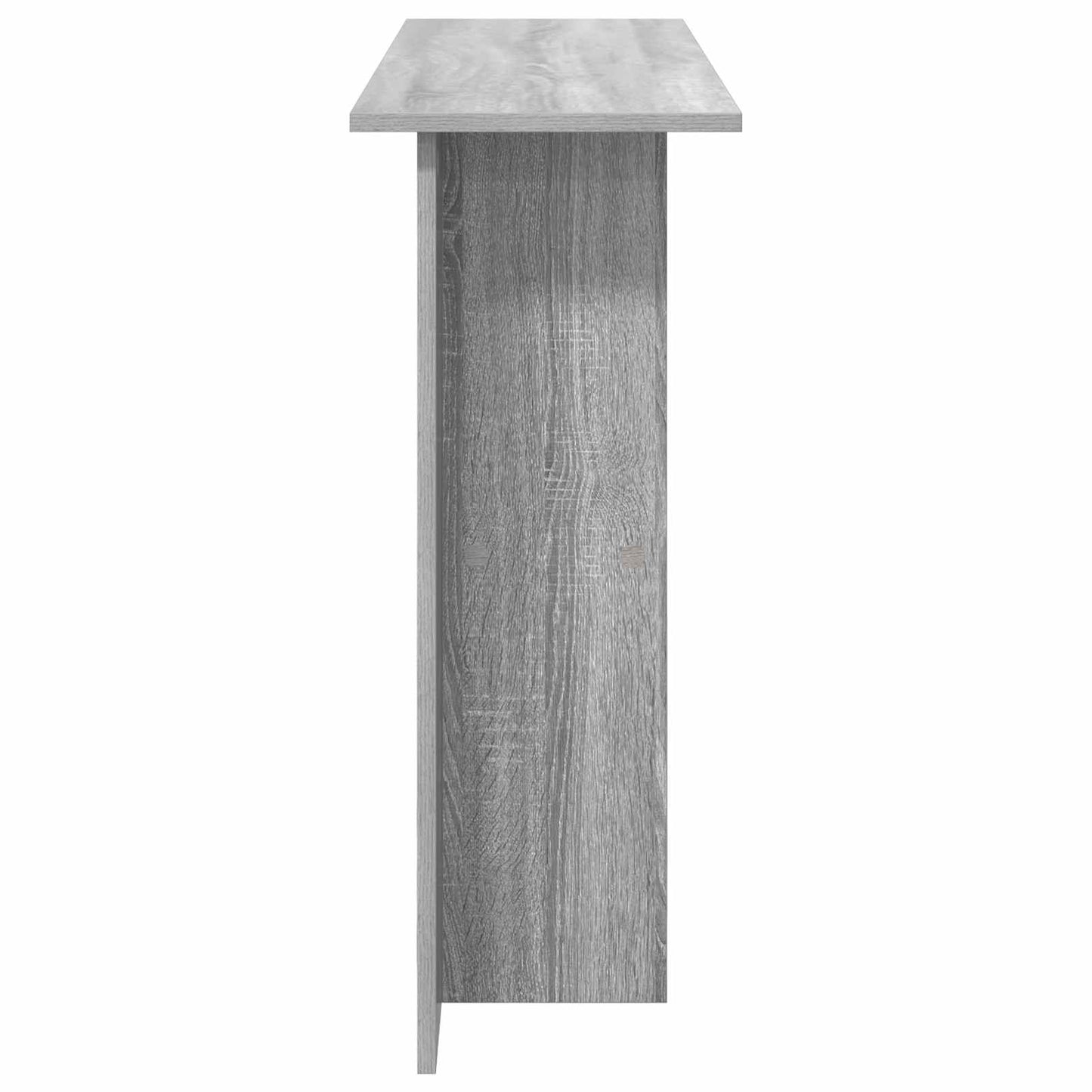 Console Table Grey Sonoma 100 x 30 x 75 cm Engineered Wood