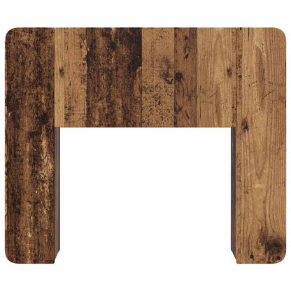 Headboard Cabinet with Storage Old Wood Engineered Wood