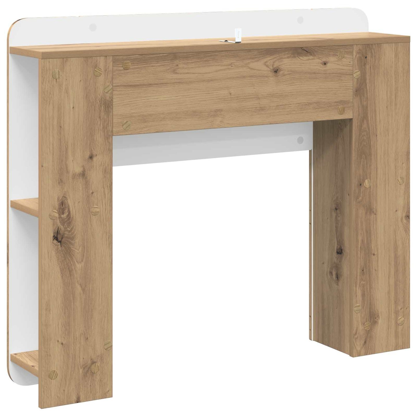Headboard Cabinet Artisan Oak 80 cm Engineered Wood