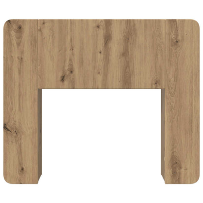 Headboard Cabinet Artisan Oak 80 cm Engineered Wood