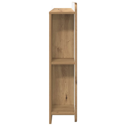 Headboard Cabinet with Storage Artisan Oak 119.5 x 18.5 x 80 cm