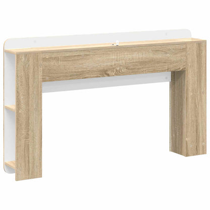 Headboard Cabinet with Storage Sonoma Engineered Wood