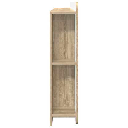 Headboard Cabinet with Storage Sonoma Oak Engineered Wood
