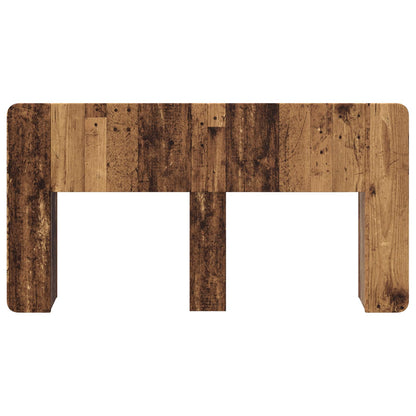 Headboard Cabinet with Storage Old Wood Engineered Wood