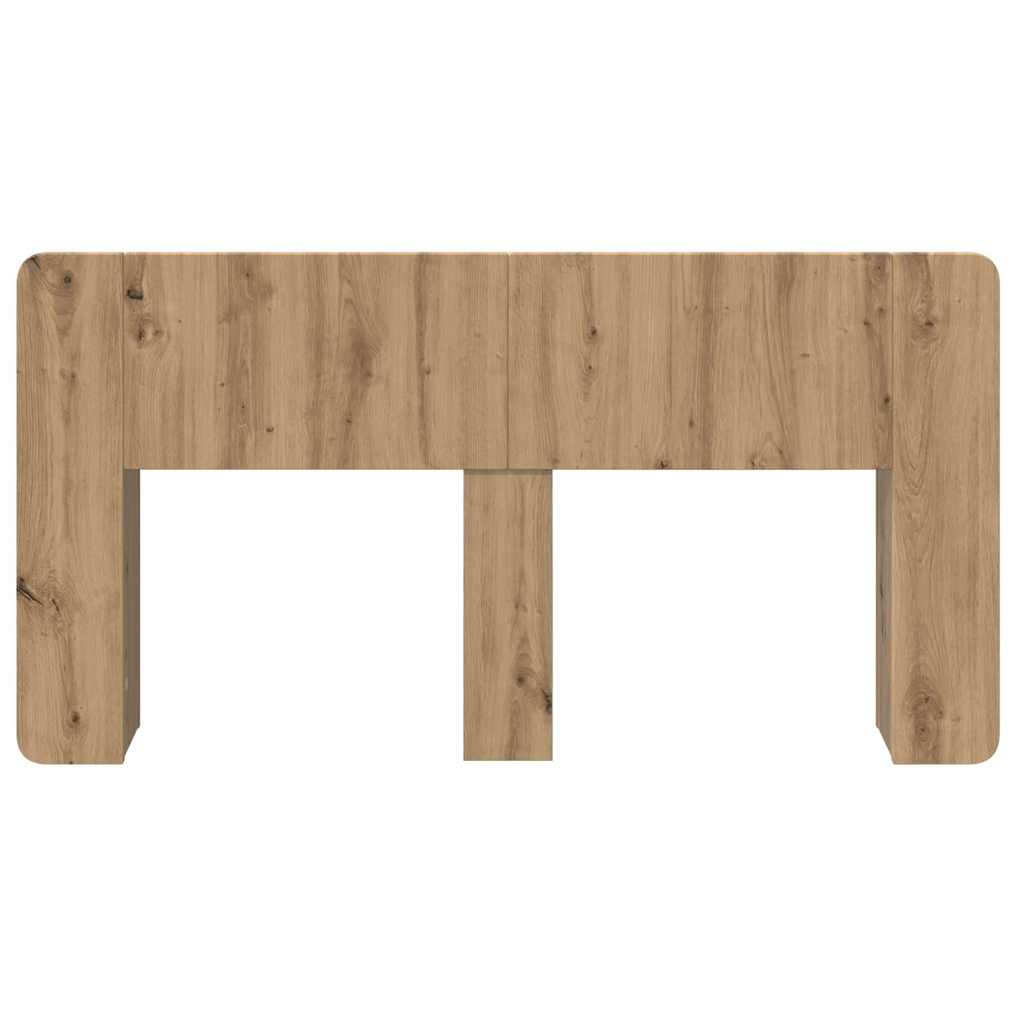 Headboard Cabinet Artisan Oak 140 cm Engineered Wood