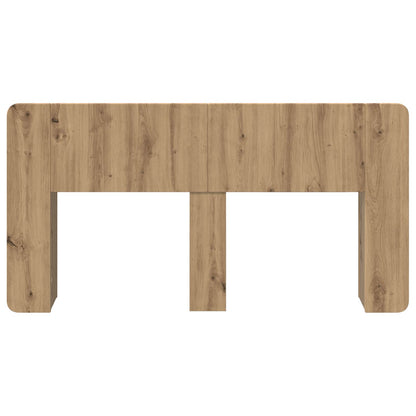 Headboard Cabinet Artisan Oak 140 cm Engineered Wood