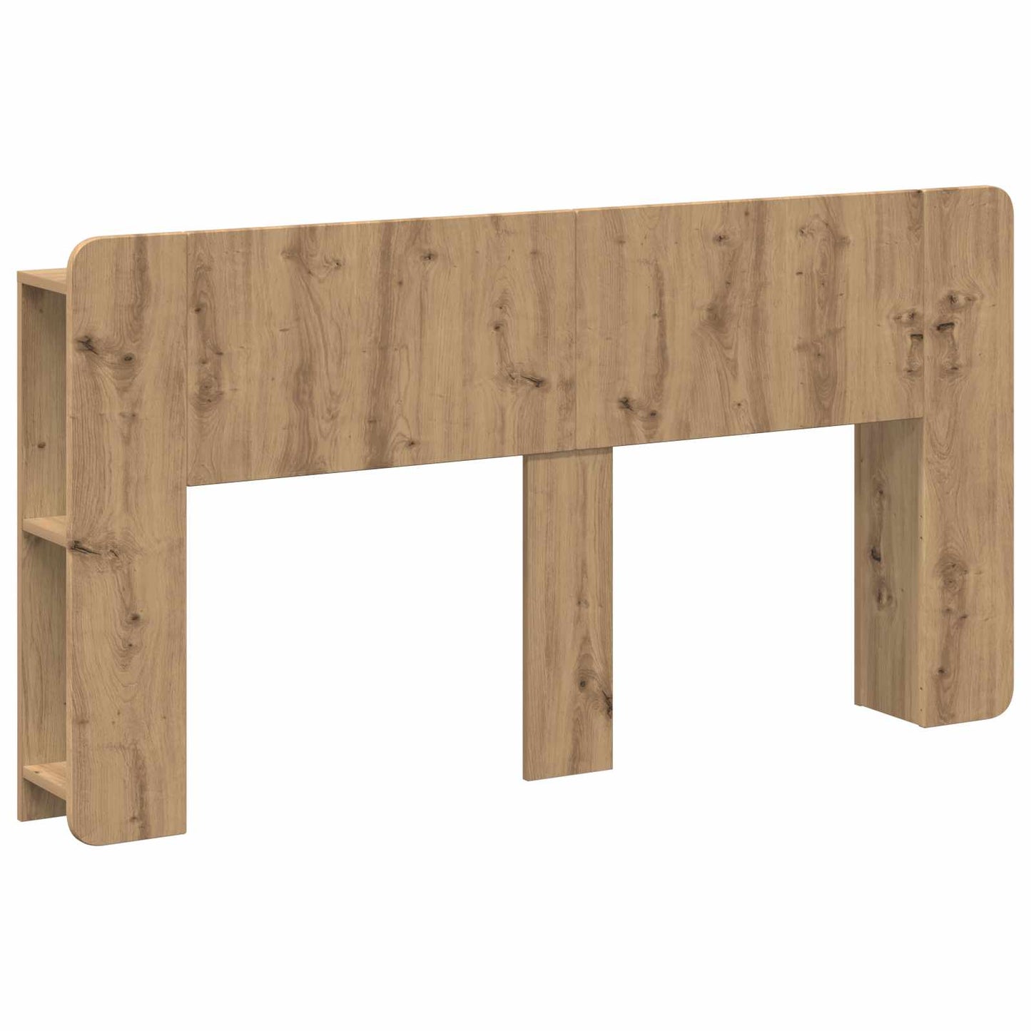 Headboard Cabinet Artisan Oak 160 cm Engineered Wood