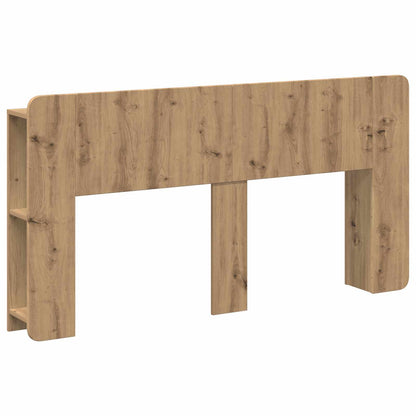 Headboard Cabinet Artisan Oak 160 cm Engineered Wood