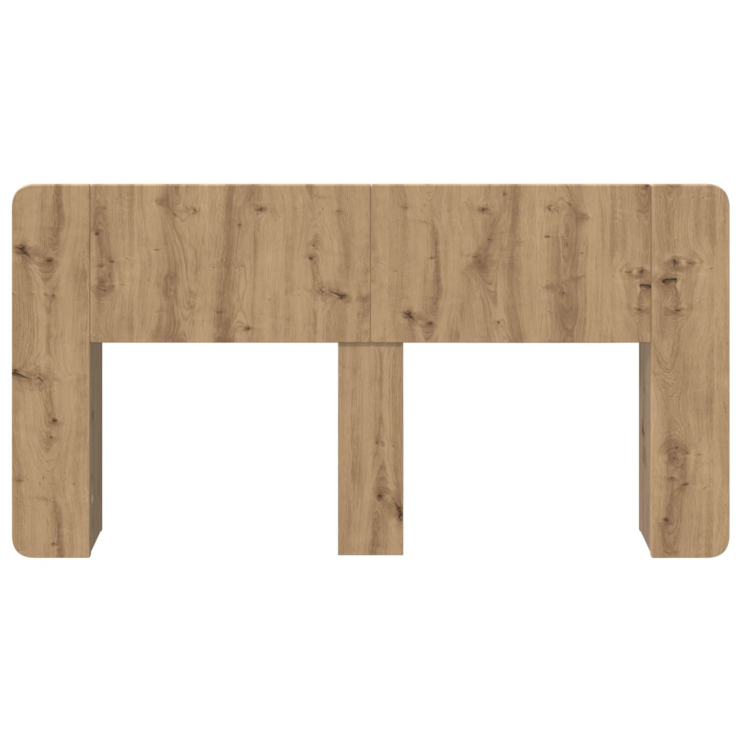 Headboard Cabinet with Storage Artisan Oak Engineered Wood