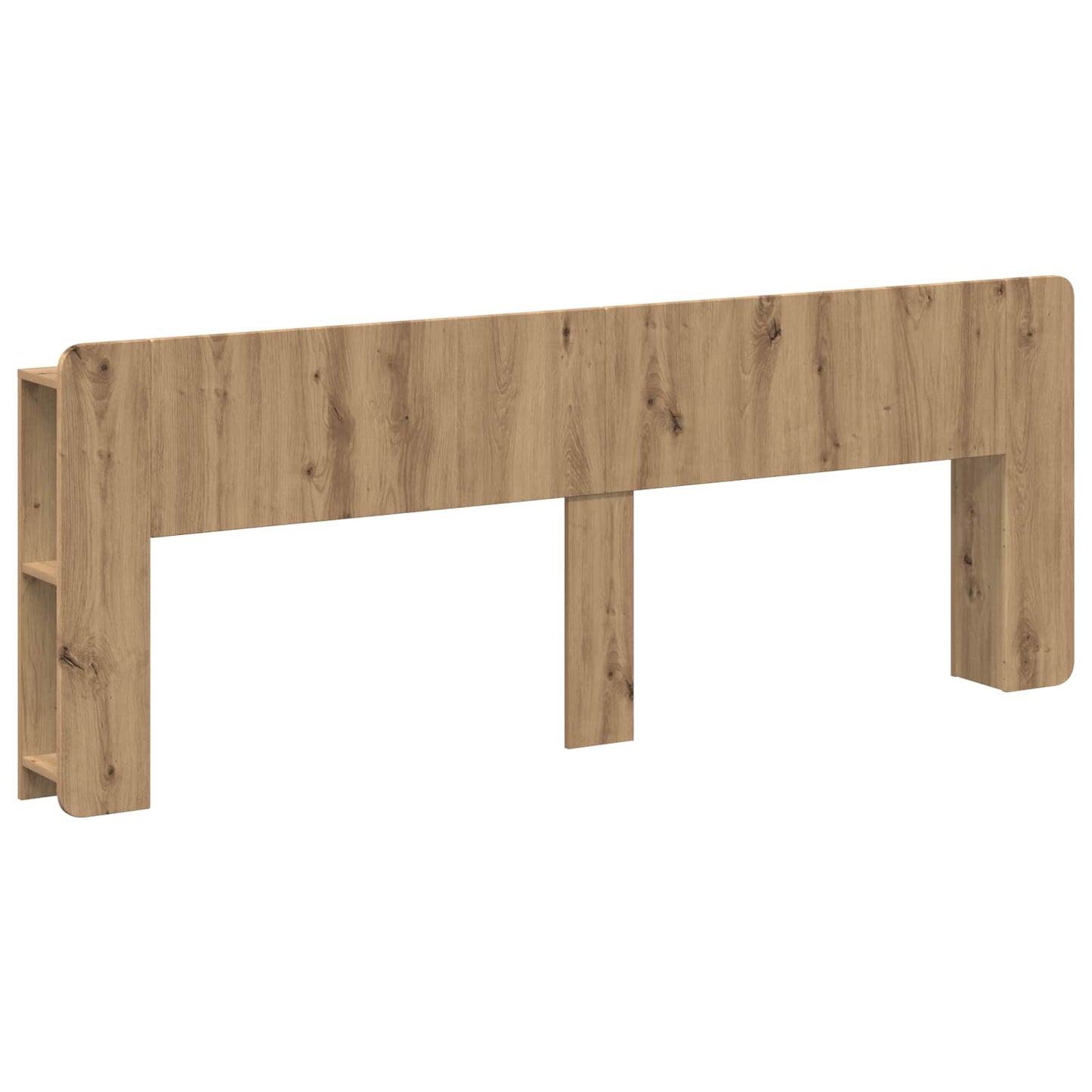 Headboard Cabinet Artisan Oak 180 cm Engineered Wood