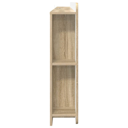 Headboard Cabinet with Storage Sonoma Oak Engineered Wood