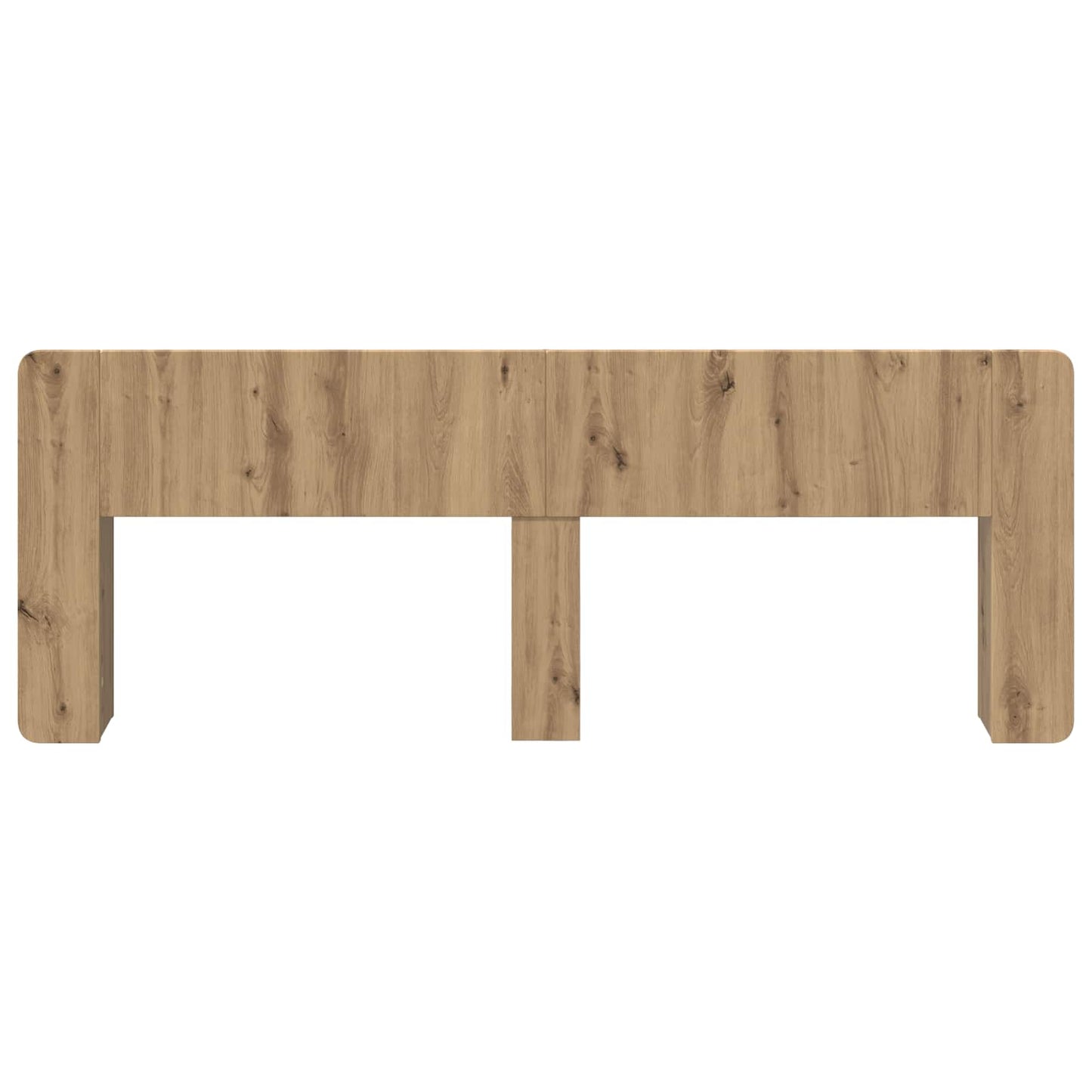 Headboard Cabinet Artisan Oak 200 cm Engineered Wood