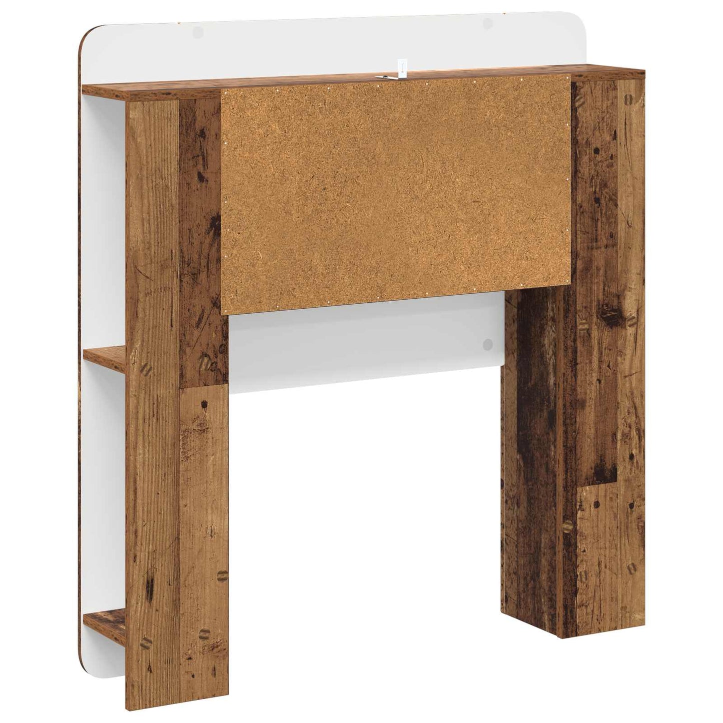 Headboard Cabinet with Storage Old Wood Engineered Wood