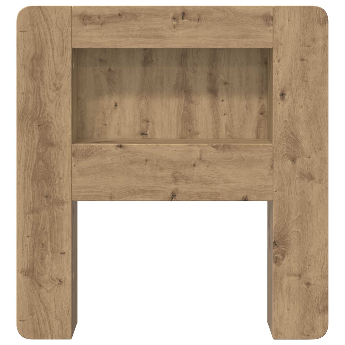 Headboard Cabinet Artisan Oak 80 cm Engineered Wood