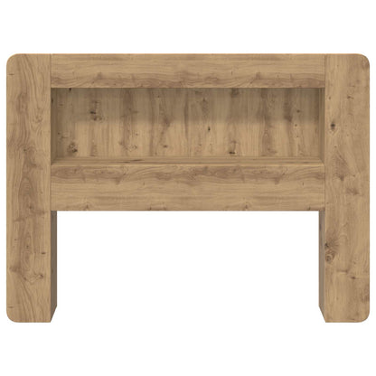 Headboard Cabinet with Storage Artisan Oak Engineered Wood