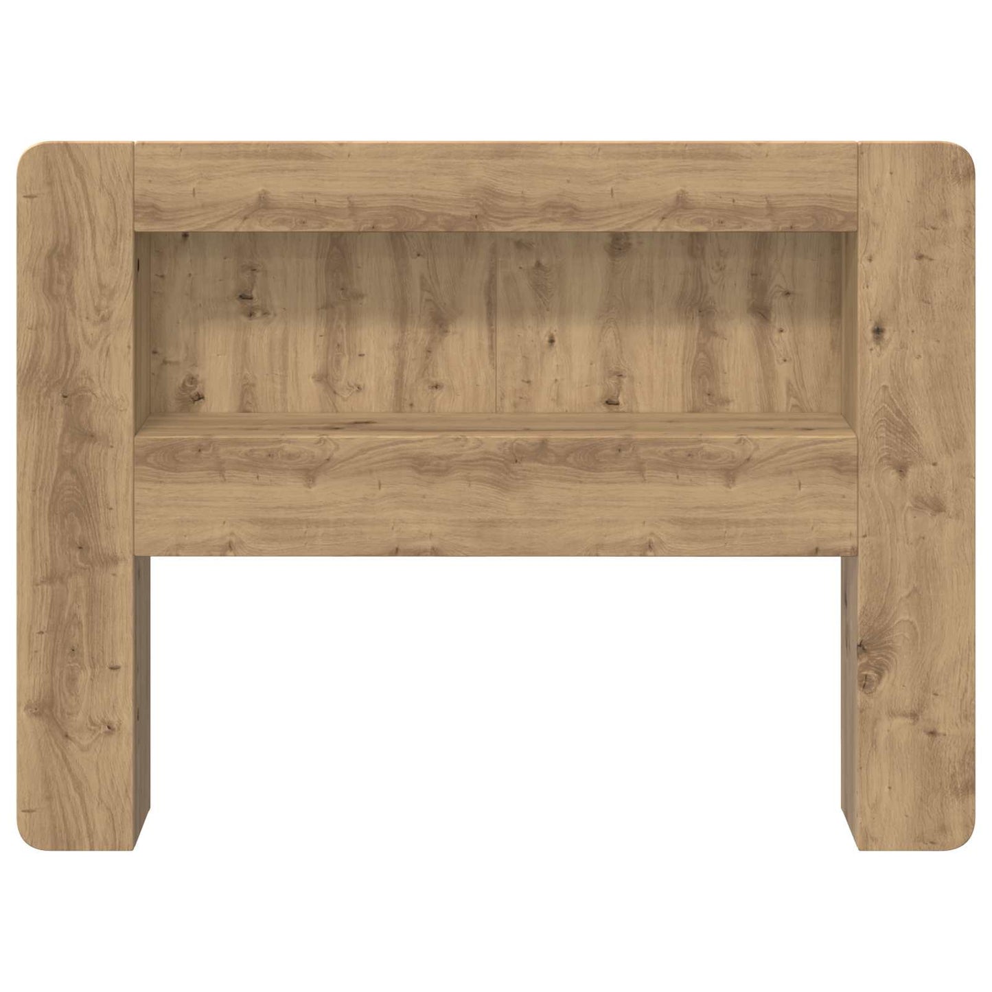 Headboard Cabinet Artisan Oak 120 cm Engineered Wood
