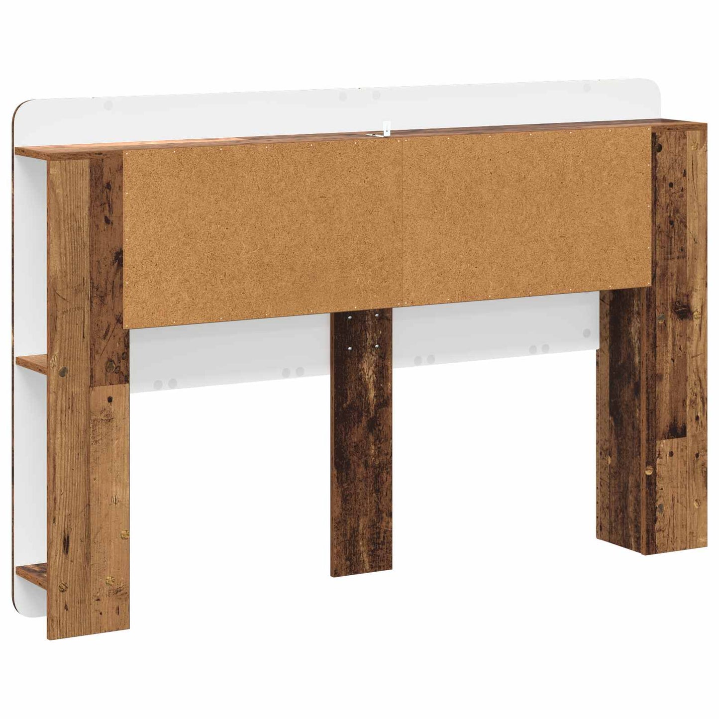 Headboard Cabinet with Storage Old Wood Engineered Wood