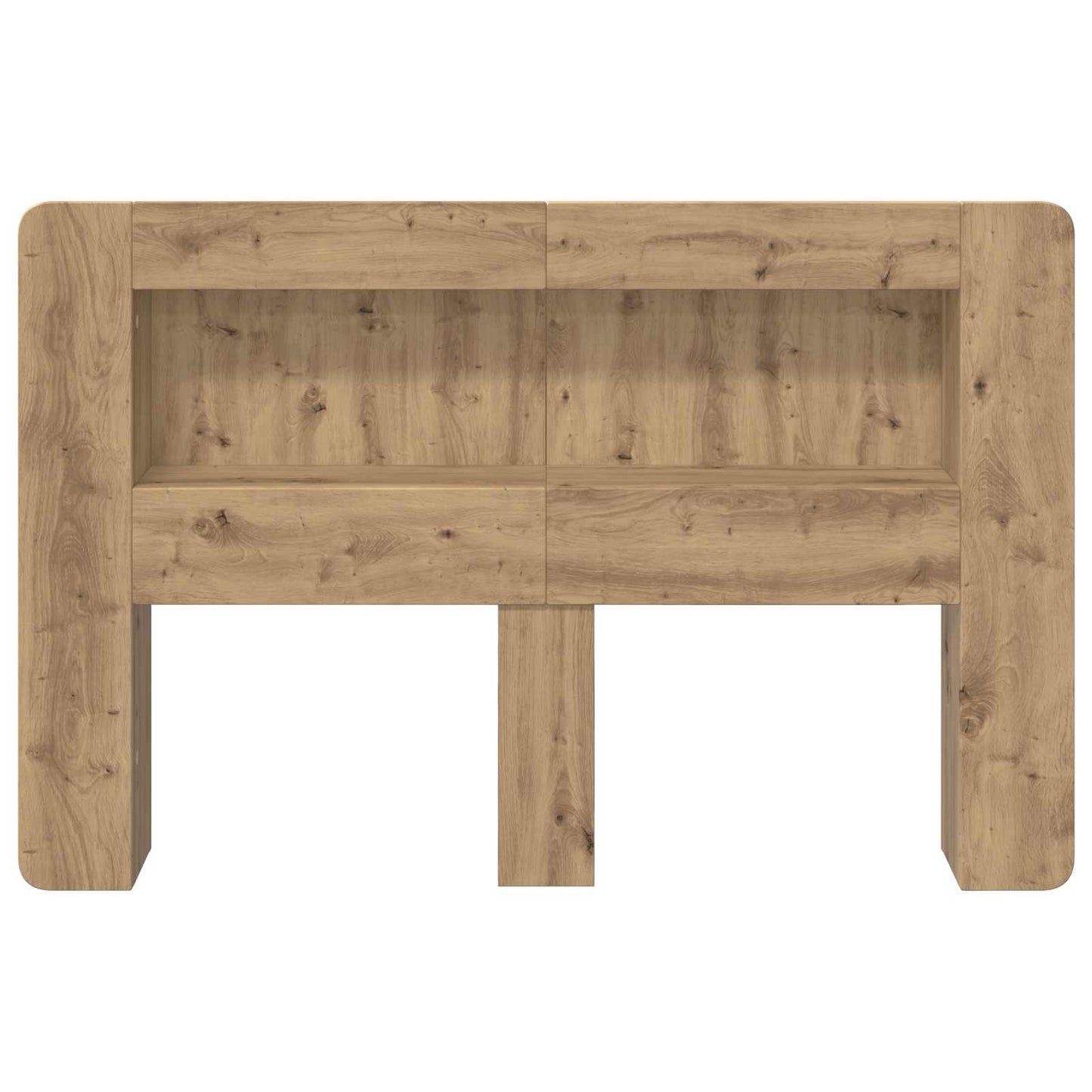 Headboard Cabinet Artisan Oak 140 cm Engineered Wood