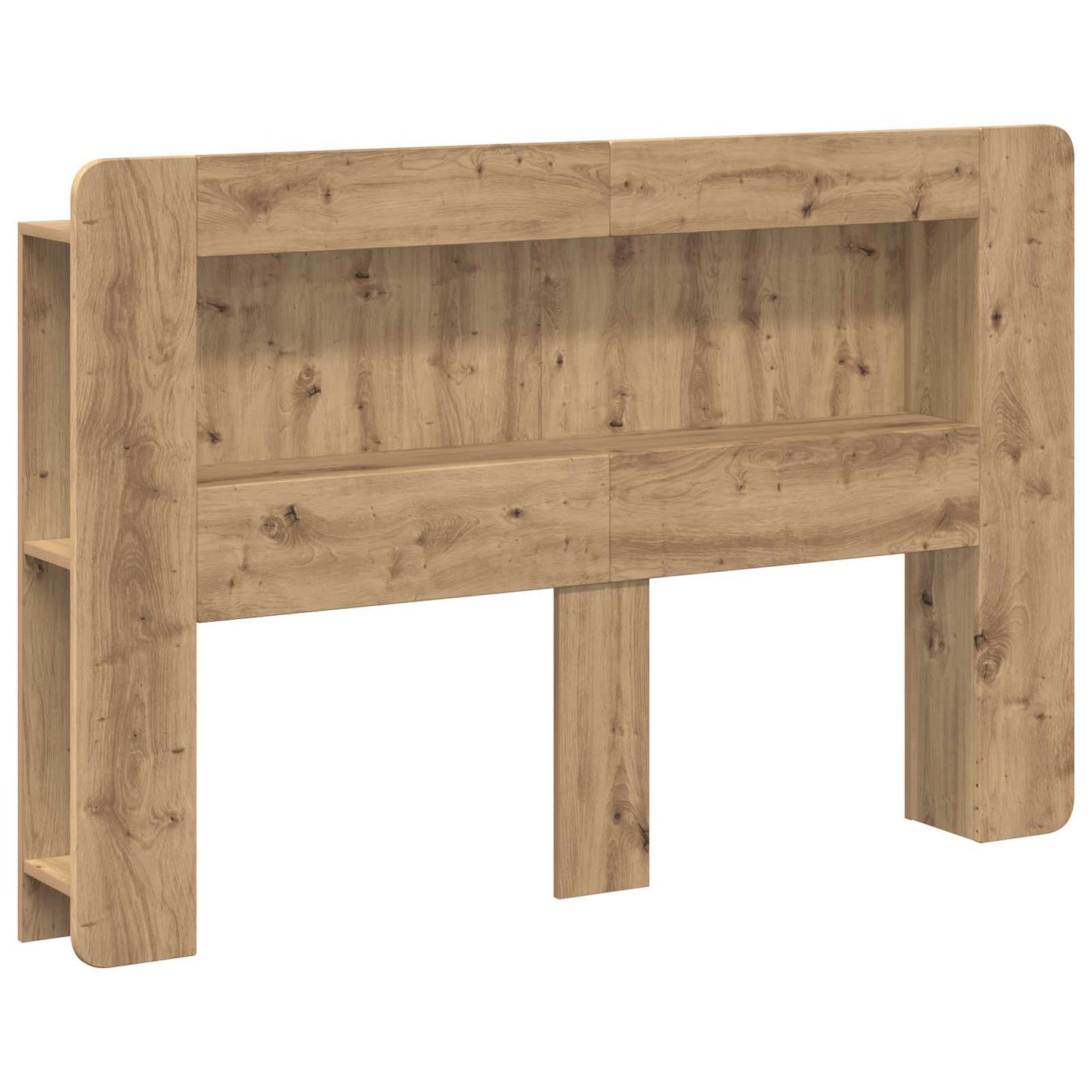 Headboard Cabinet Artisan Oak 160 cm Engineered Wood