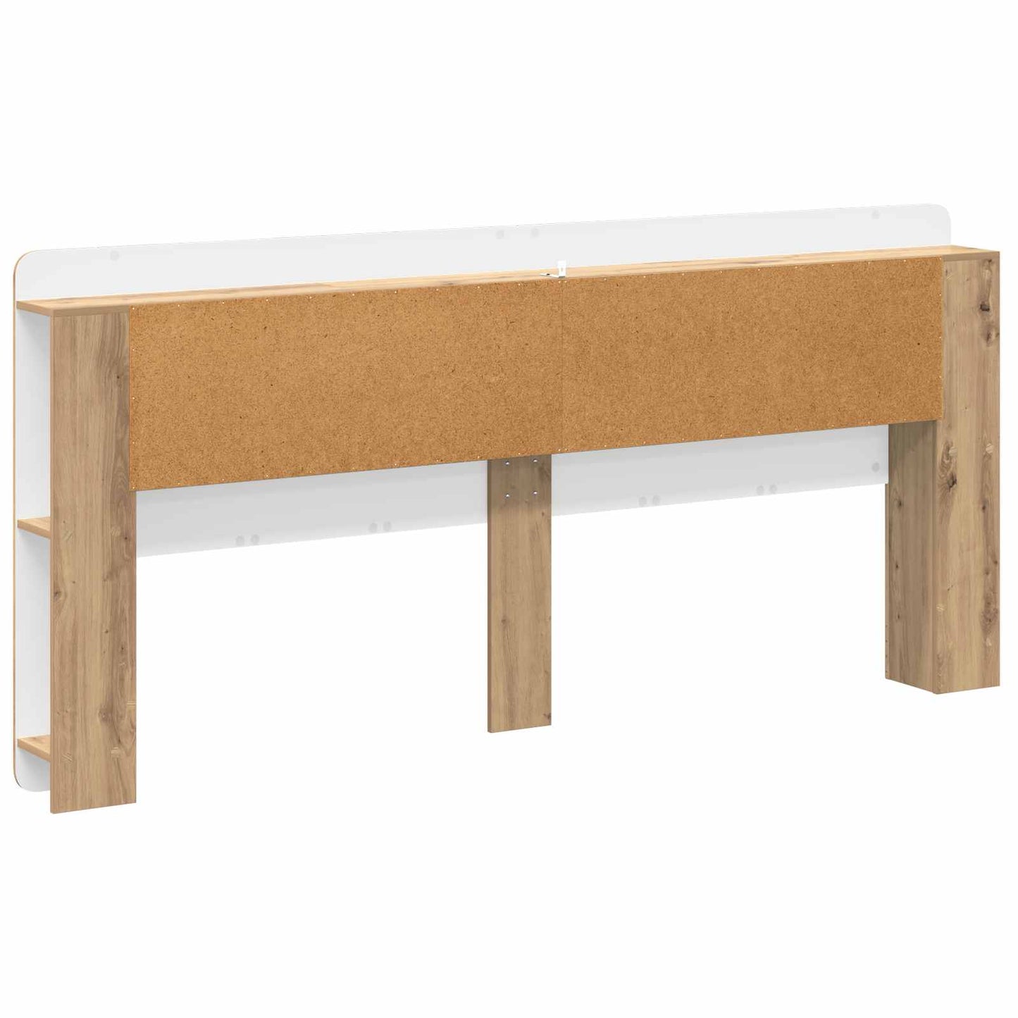 Headboard Cabinet Artisan Oak 180 cm Engineered Wood