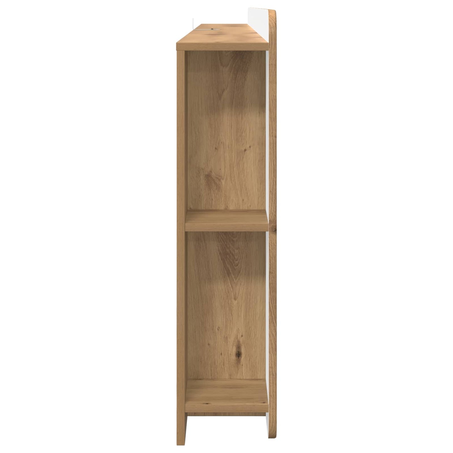 Headboard Cabinet Artisan Oak 180 cm Engineered Wood