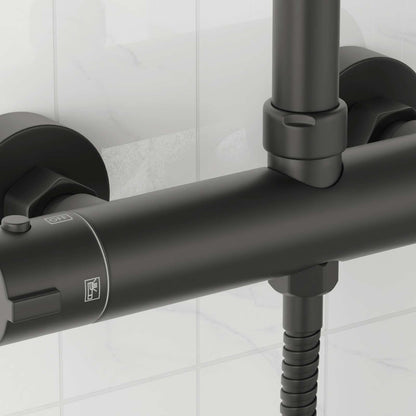 Thermostatic Shower Mixer Stainless Steel 201 27 x 8 x 6 cm