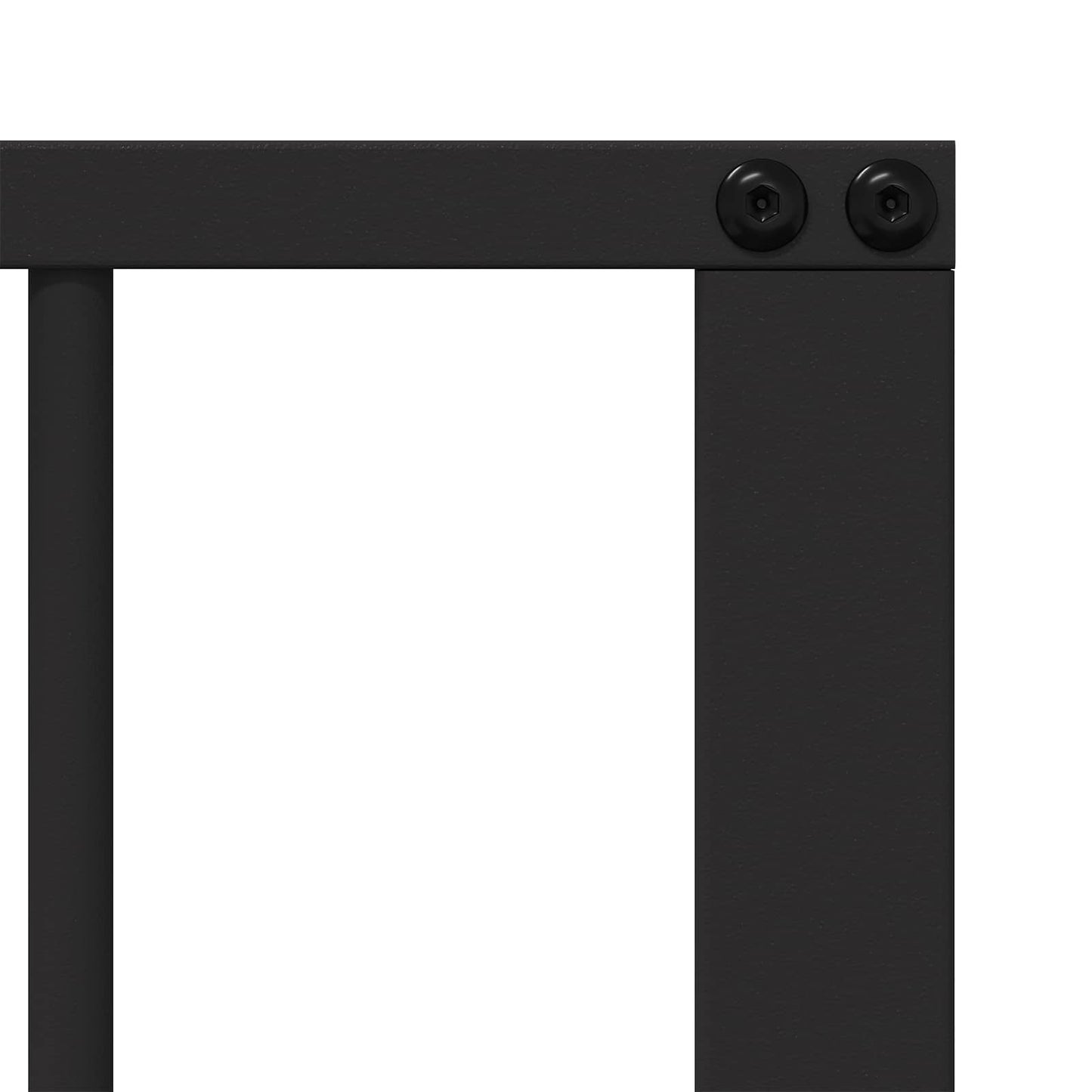 Dog Gate 4 pcs Black 60 x 80 cm Galvanised Steel