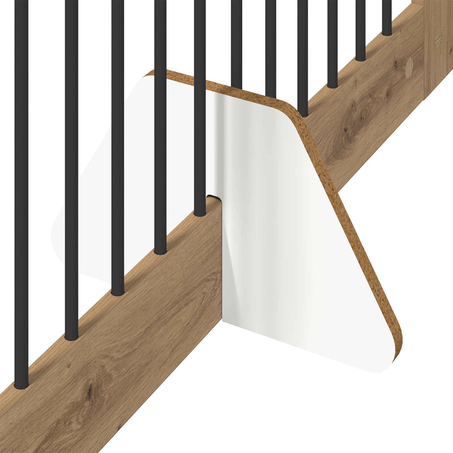 Foldable Dog Gate with Stands 2 pcs Artisan Oak 200.5 cm