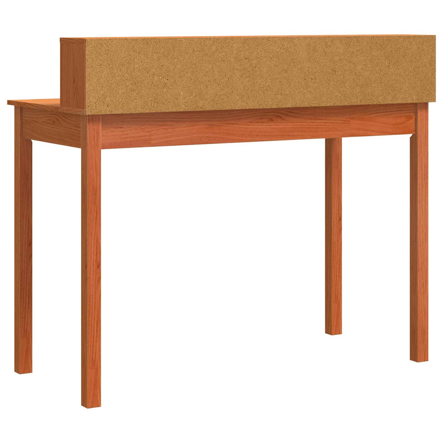 Desk with Drawer Wax Brown 110 x 50 x 93 cm Soild Pine Wood