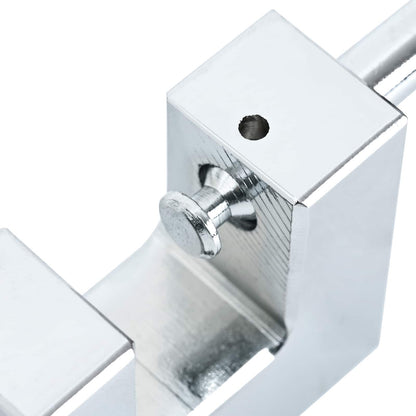 Padlock 2 pcs Silver Steel