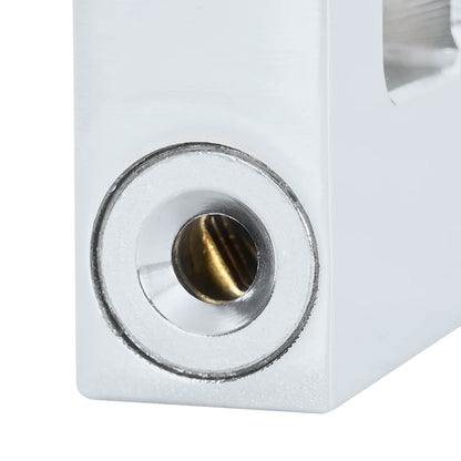 Padlock 12 pcs Silver Steel
