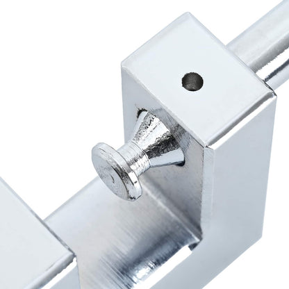 Padlock 6 pcs Silver Steel