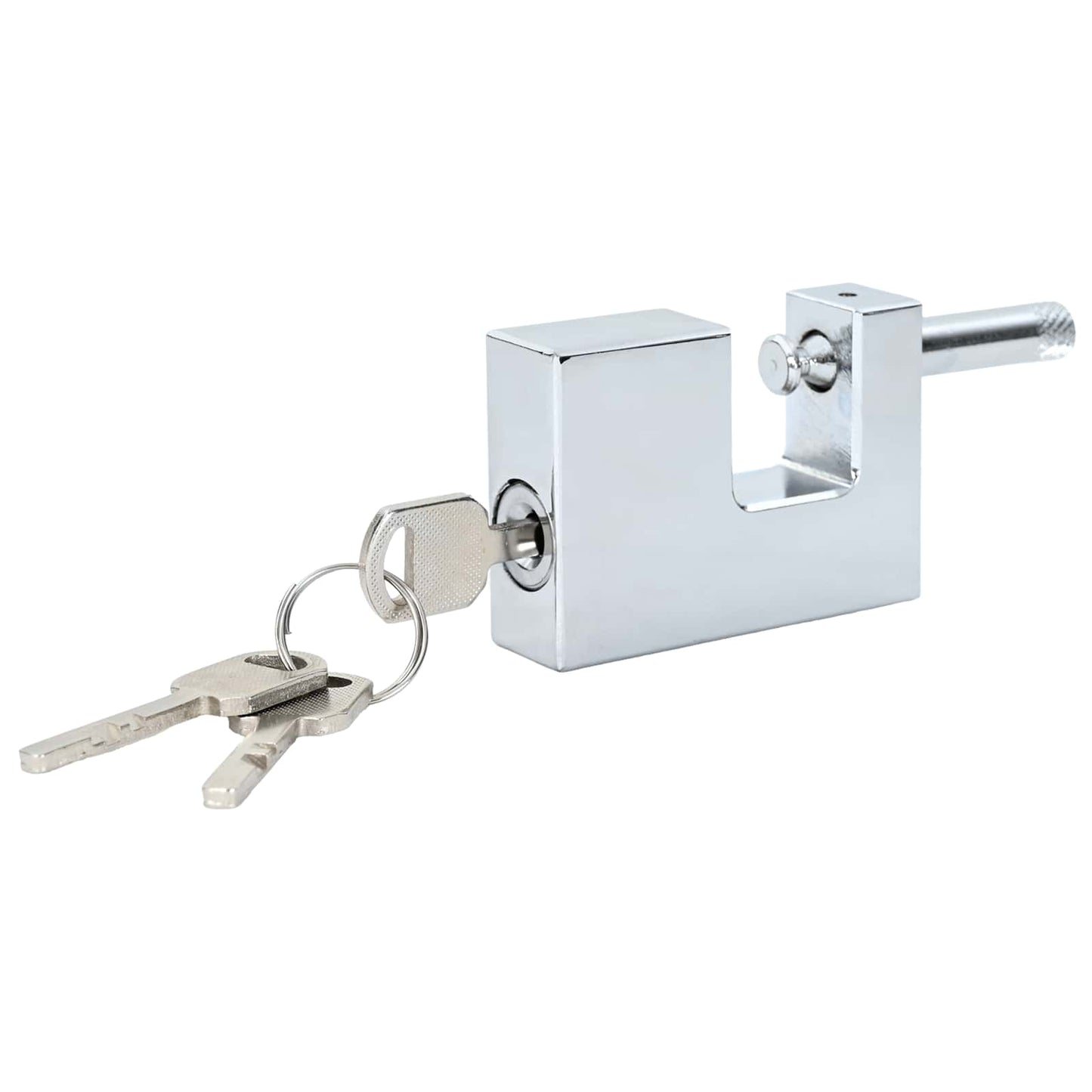 Padlock 6 pcs Silver Steel