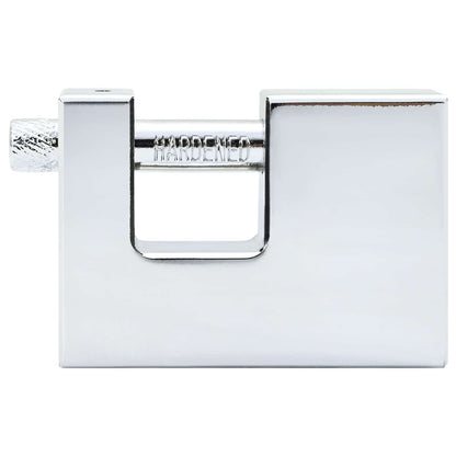 Padlock 12 pcs Silver Steel