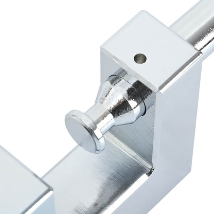 Padlock 2 pcs Silver Steel