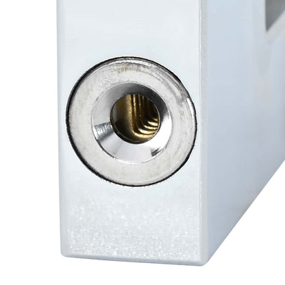 Padlock 6 pcs Silver Steel