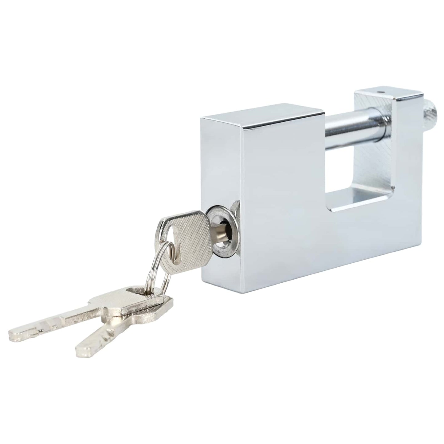 Padlock 12 pcs Silver Steel
